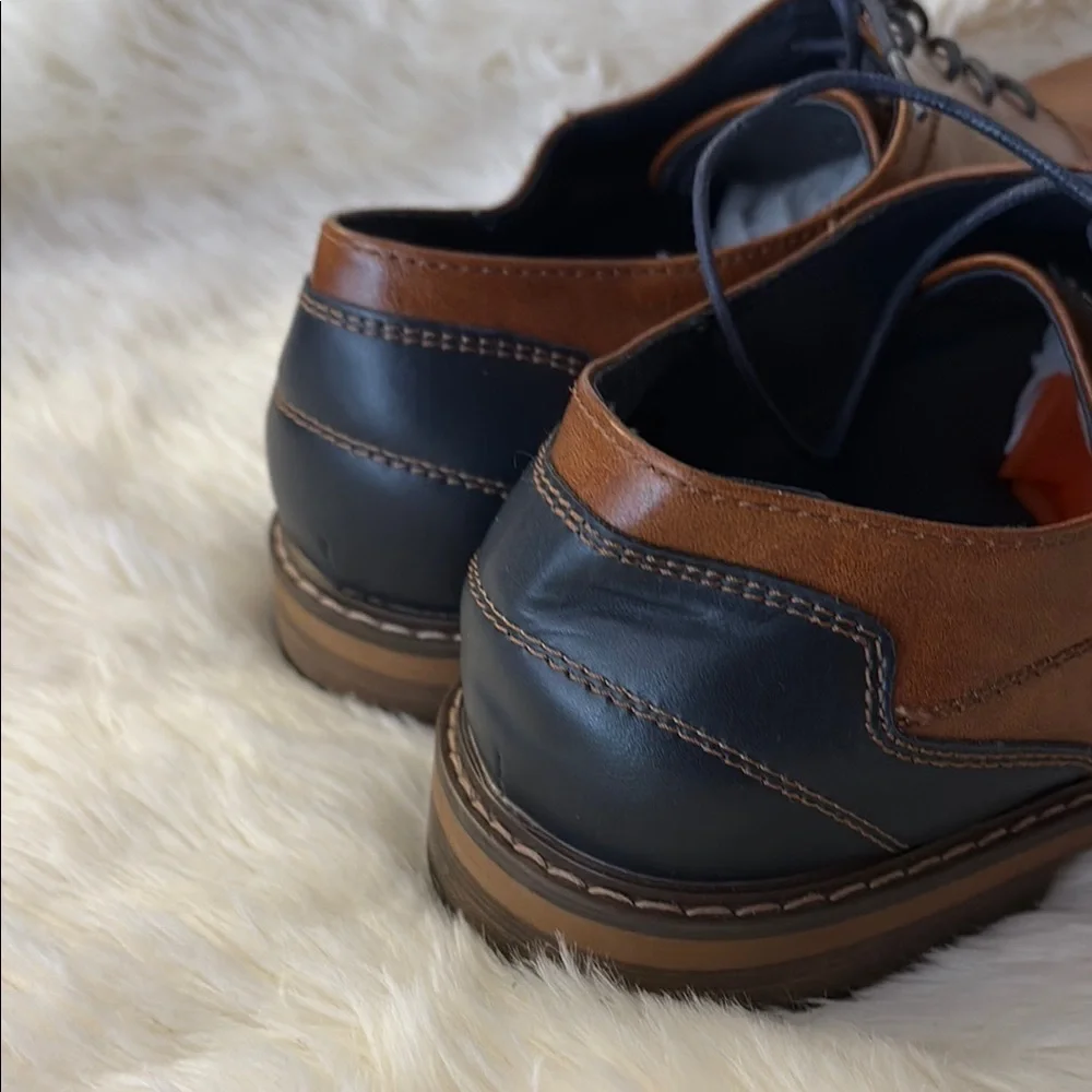Men's Brown Leather Dress Shoes